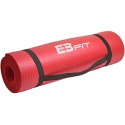 Mata fitness NBR antypoślizgowa czerwona i torba Eb fit